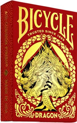 Playing Cards - Bicycle: Red Dragon