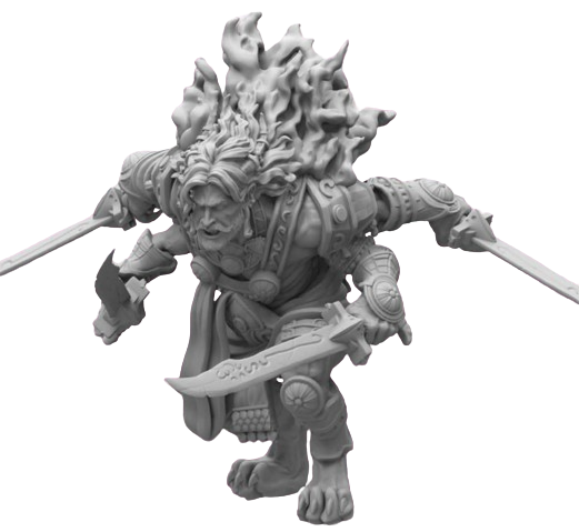 Conquest: Sorcerer Kings - Rakshasa Bakasura Swords