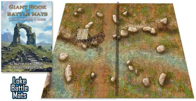 Big Book of Battle Mats: Wilds, Wrecks, &amp; Ruins