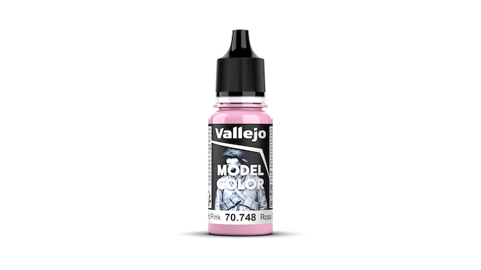 Vallejo Model Color Acrylic Paint Light Pink 17mL