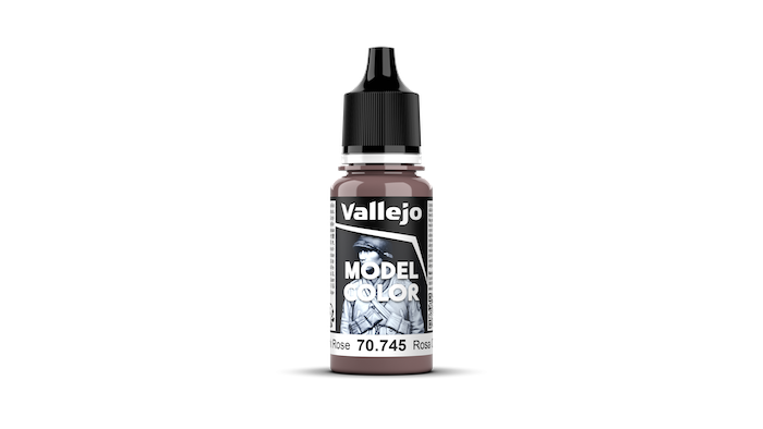 Vallejo Model Color Acrylic Paint Dark Rose 17mL