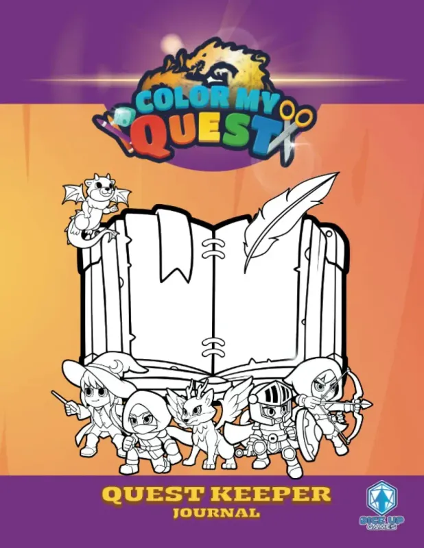 Color My Quest: Quest Keeper Journal