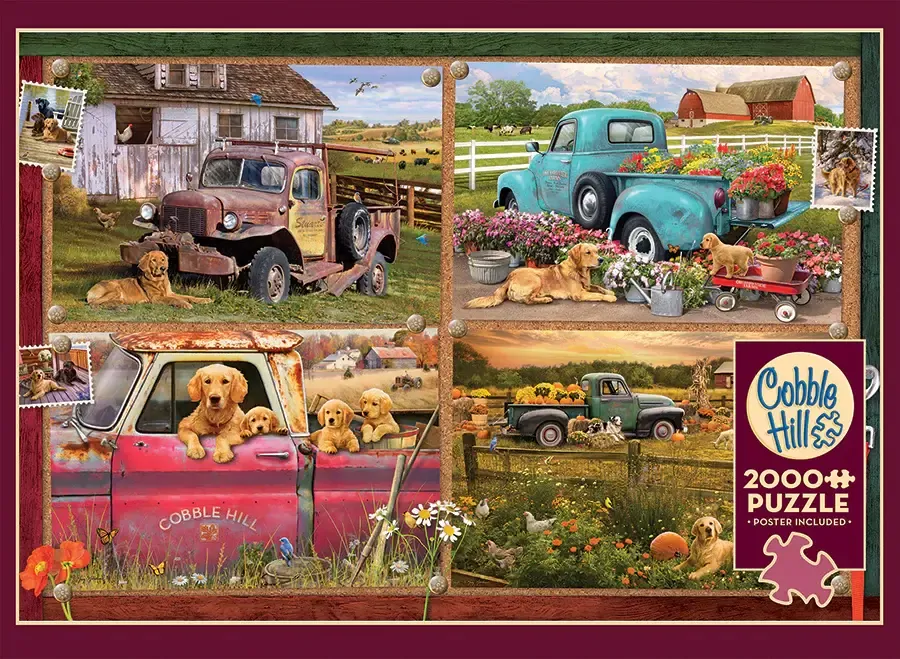 2000 pcs - It&#39;s a Dog&#39;s Life