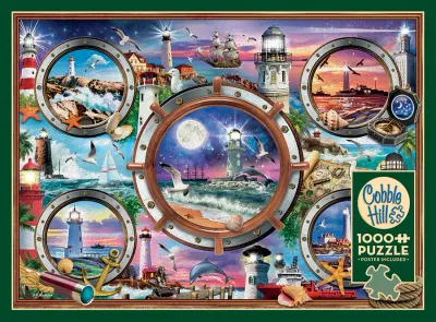 1000 pcs - Lighthouses