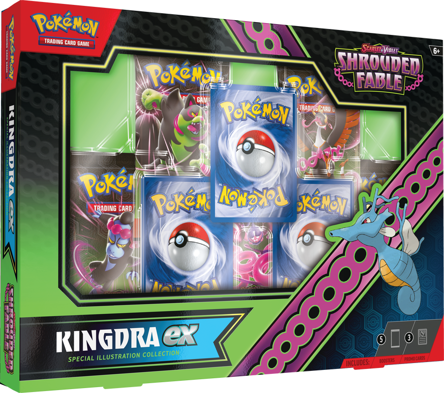 Pokemon TCG - Scarlet &amp; Violet Shrouded Fable: Kingdra ex Special Illustration Collection