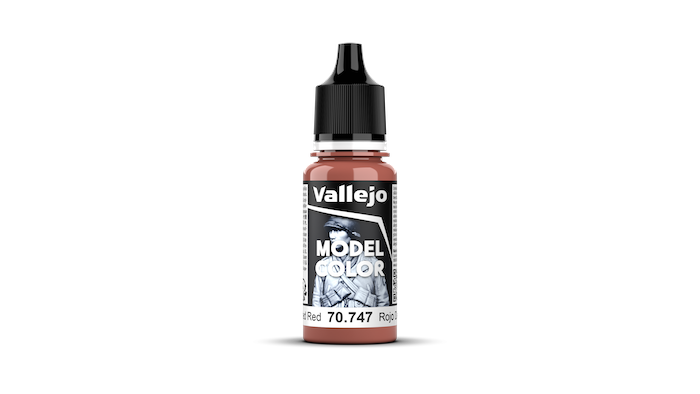 Vallejo Model Color Acrylic Paint Faded Red 17mL