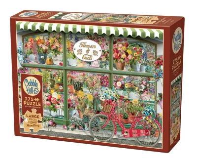 275 pcs - Flowers and Cacti Shop (Easy Handling)