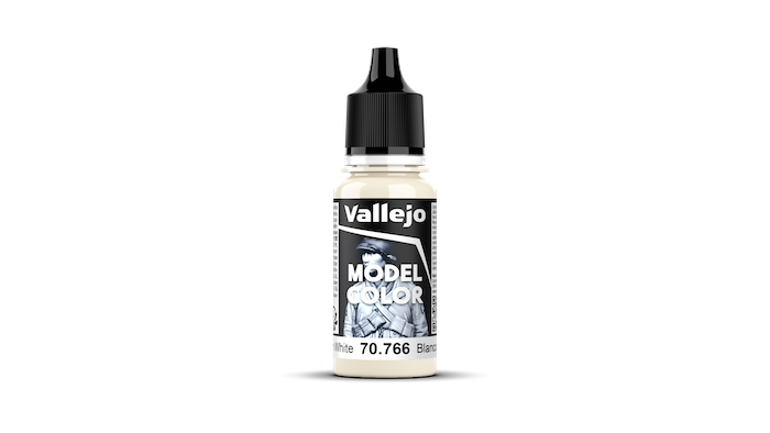Vallejo Model Color Acrylic Paint Cream White 17mL