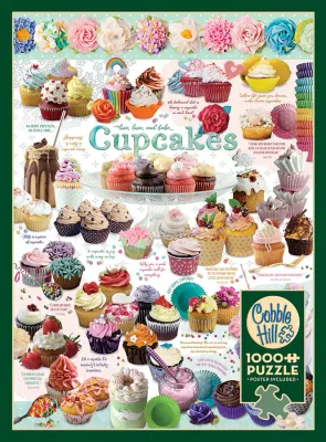 1000 pcs - Cupcake Time