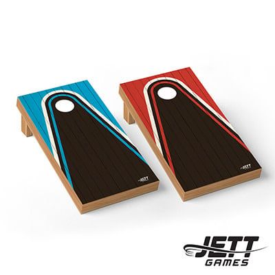 Cornhole Tournament Set: Sport Red &amp; Blue