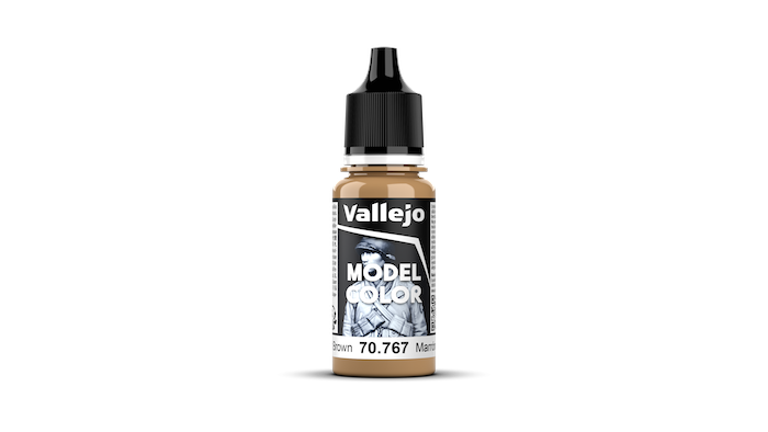 Vallejo Model Color Acrylic Paint Desert Brown 17mL