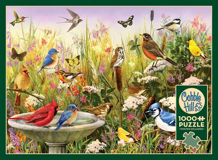 1000 pcs - Feathered Friends