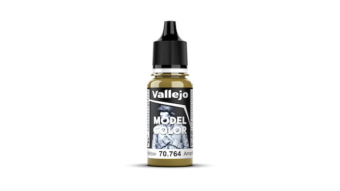 Vallejo Model Color Acrylic Paint Military Yellow 17mL