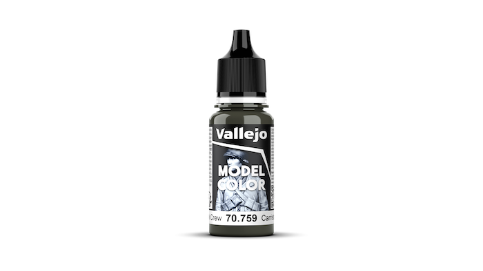 Vallejo Model Color Acrylic Paint German Tank Crew 17mL
