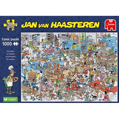 1000 pcs - Jan van Haasteren: The Bakery
