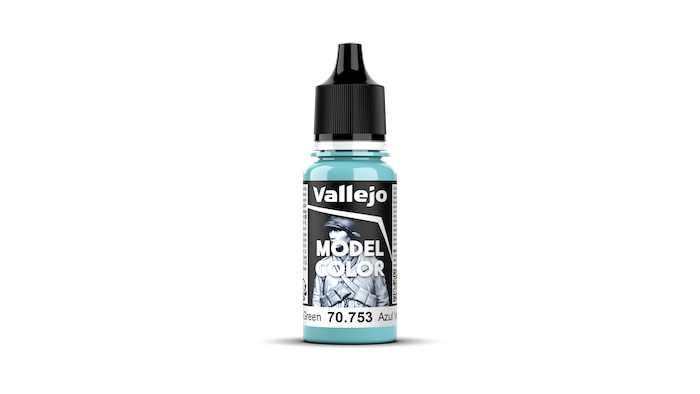 Vallejo Model Color Acrylic Paint Light Blue Green 17mL