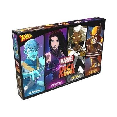 Marvel X-Men Dice Throne: 4 Hero Box - Iceman, Psylocke, Storm and Wolverine