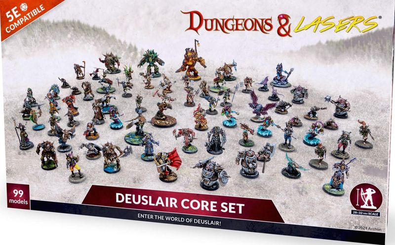 Dungeons &amp; Lasers: Deuslair Core Set