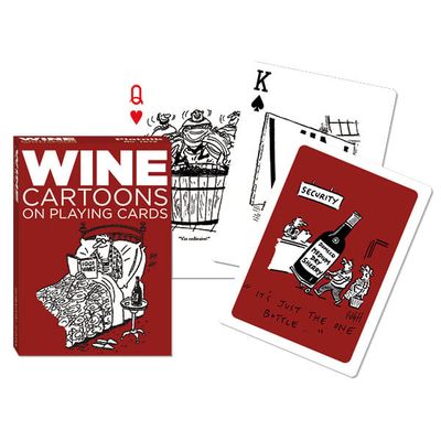 Playing Cards - Piatnik: Wine Cartoons