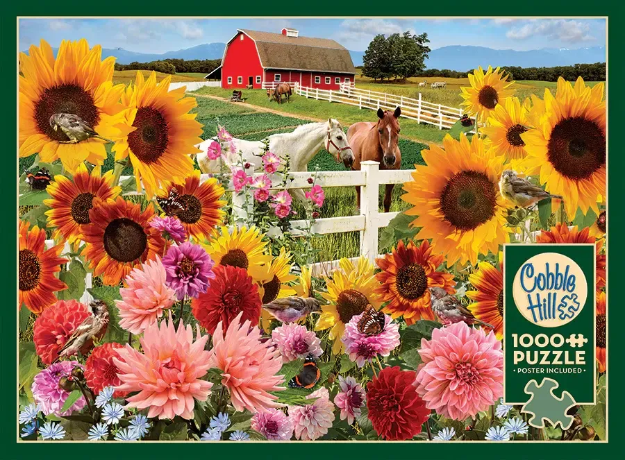 1000 pcs - Sunflower Farm