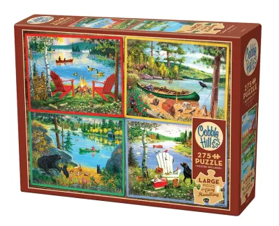 275 pcs - Cabin Country (Easy Handling)
