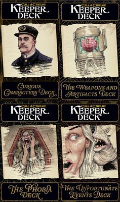 Call of Cthulhu: Keeper Decks - 2nd Edition