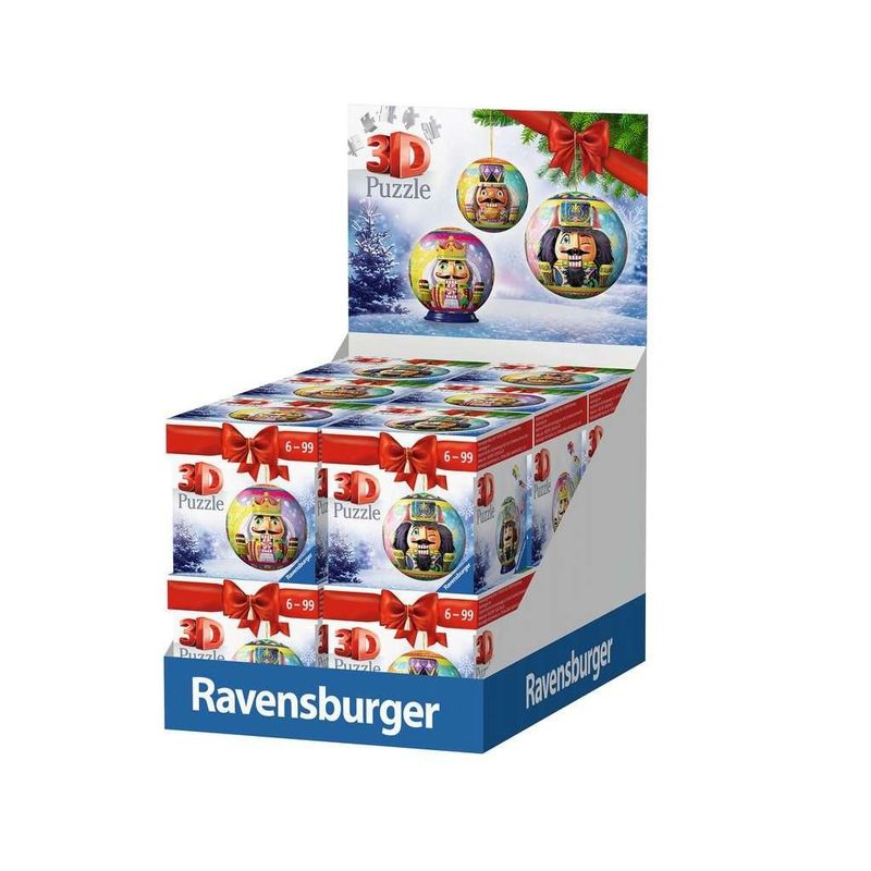 Holiday Nutcracker 3D Puzzle Ornament