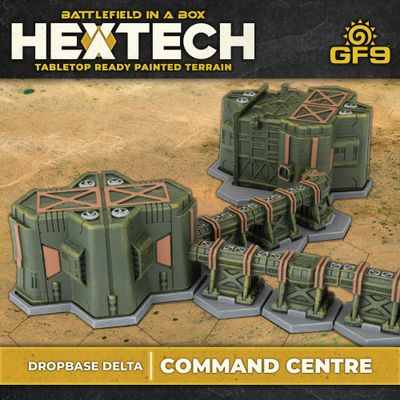 Battlefield in a Box: Hextech Dropbase Delta Command Centre