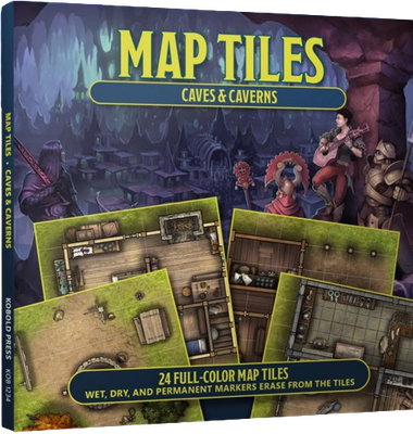 Map Tiles: Caves &amp; Caverns