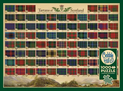 1000 pcs - Tartans of Scotland