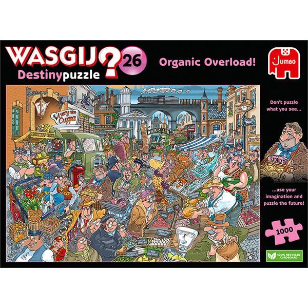 1000 pcs - WASGIJ Destiny: #26, Organic Overload!