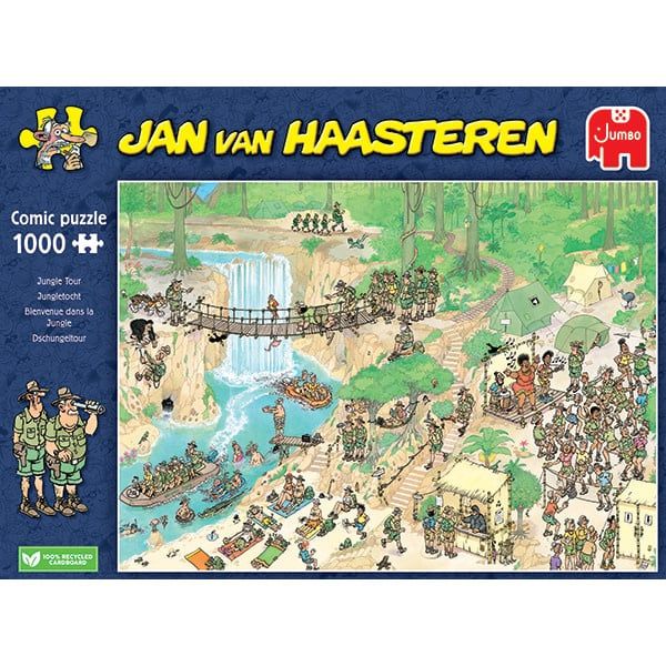 1000 pcs - Jan van Haasteren: Jungle Tour