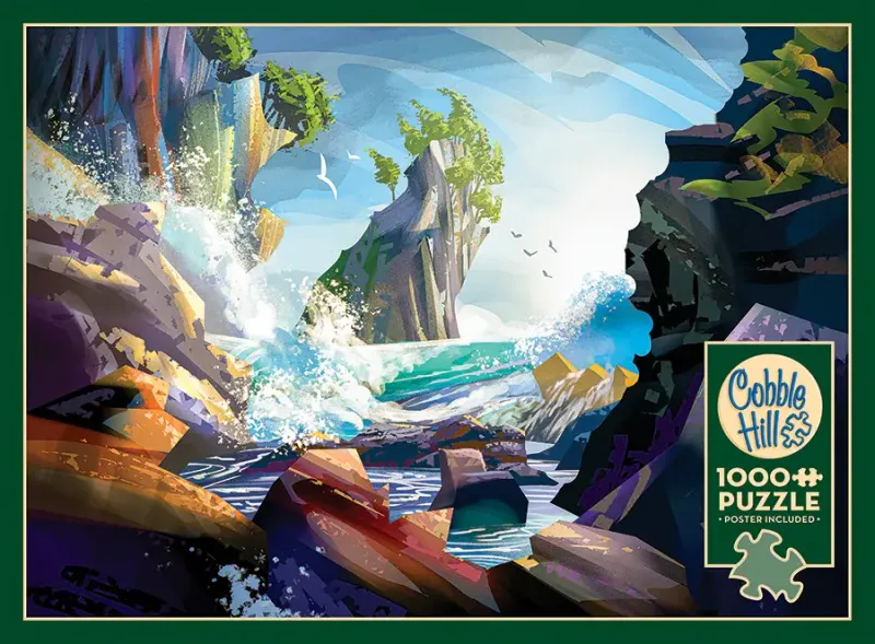 1000 pcs - Coastal Waves