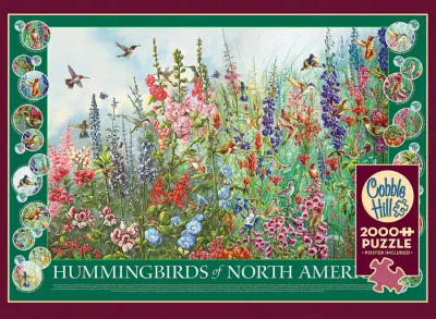 2000 pcs - Hummingbirds of North America