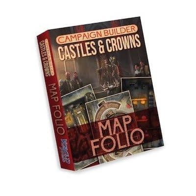 Campaign Builders: Castles &amp; Crowns Map Folio (5E Compatible)