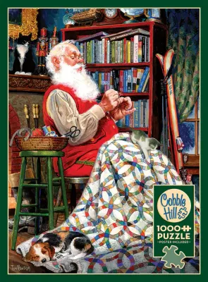 1000 pcs - Santa's Quilt