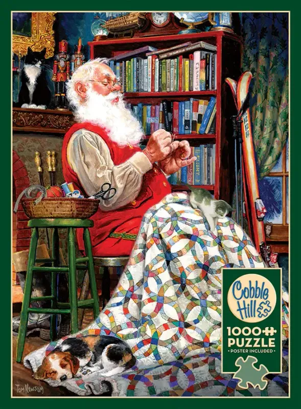 1000 pcs - Santa&#39;s Quilt