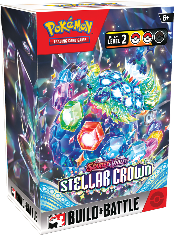 Pokemon TCG - Scarlet &amp; Violet: Stellar Crown Build &amp; Battle Box