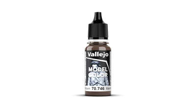 Vallejo Model Color Acrylic Paint Chestnut Brown 17mL