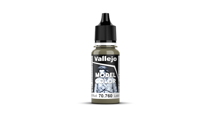 Vallejo Model Color Acrylic Paint Light Mud 17mL