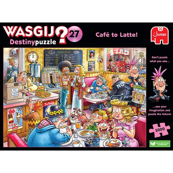 1000 pcs - WASGIJ Destiny: #27, Cafe to Latte!