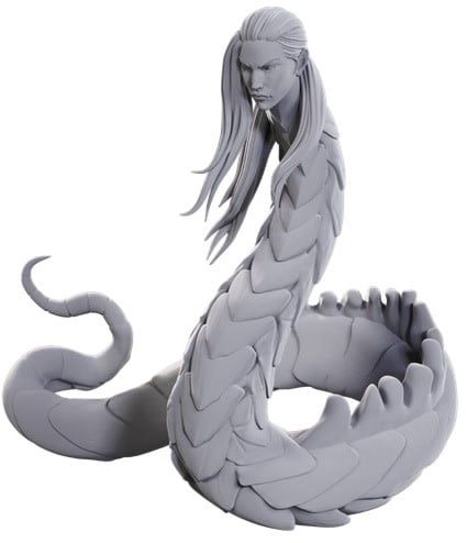 Pathfinder Deep Cuts Miniatures: Lunar Naga