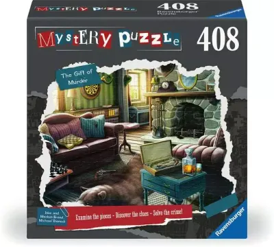 408 pcs - Mystery Puzzle: The Gift of Murder