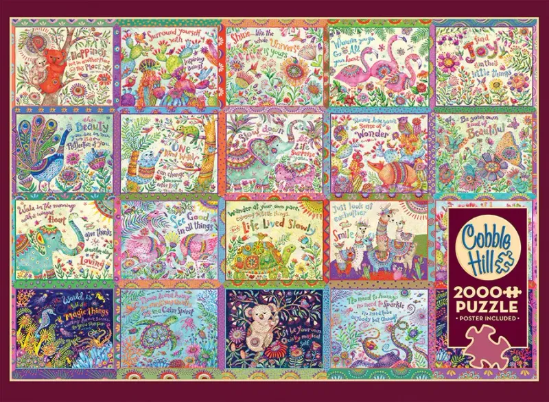2000 pcs - Happy Thoughts
