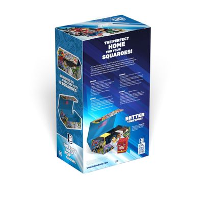 Deck Box - Squaroes: Justice League Vintage Comics Collectors Case
