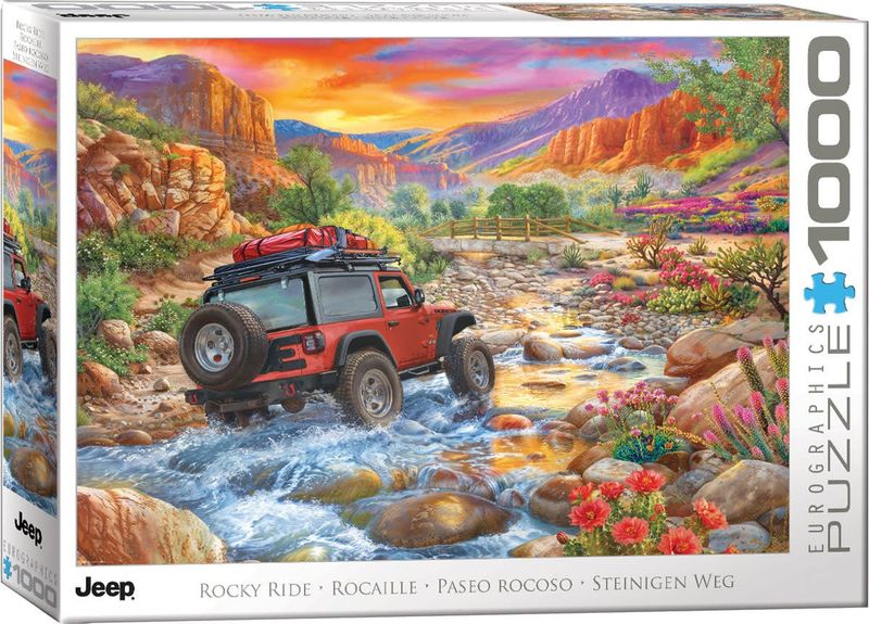 1000 pcs - Rocky Ride
