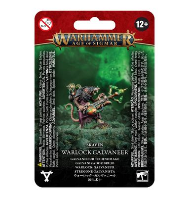 Warhammer Age of Sigmar: Skaven - Warlock Galvaneer