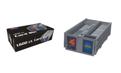 Plastic Card Storage Box for 1600 Cards