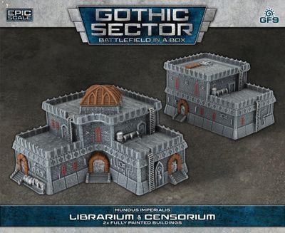 Battlefield in a Box: Mundus Imperialis: Librarium &amp; Censorium