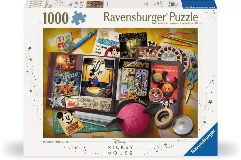 1000 pcs - Disney Collector&#39;s Edition: 1970 Mickey Moments